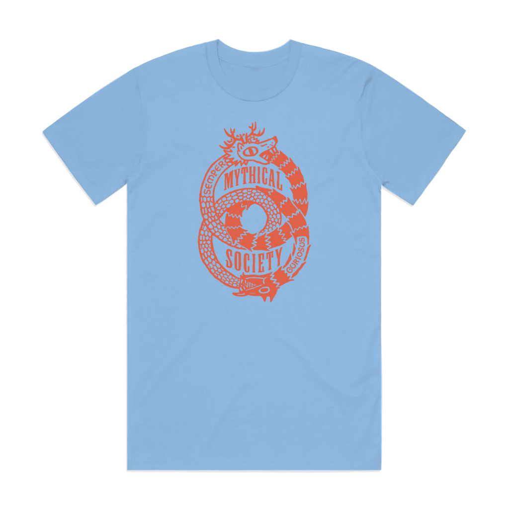 MSOC tee GMMthrowback blue flat 1 - Good Mythical Morning Store