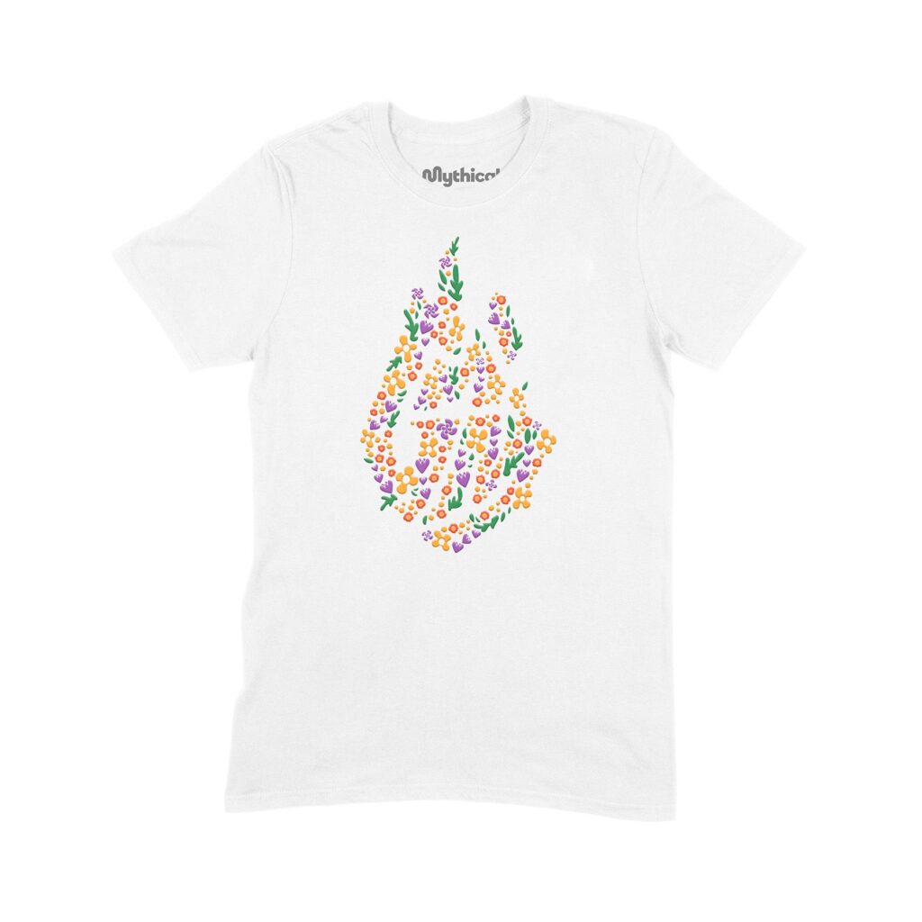 floralflame product tee - Good Mythical Morning Store