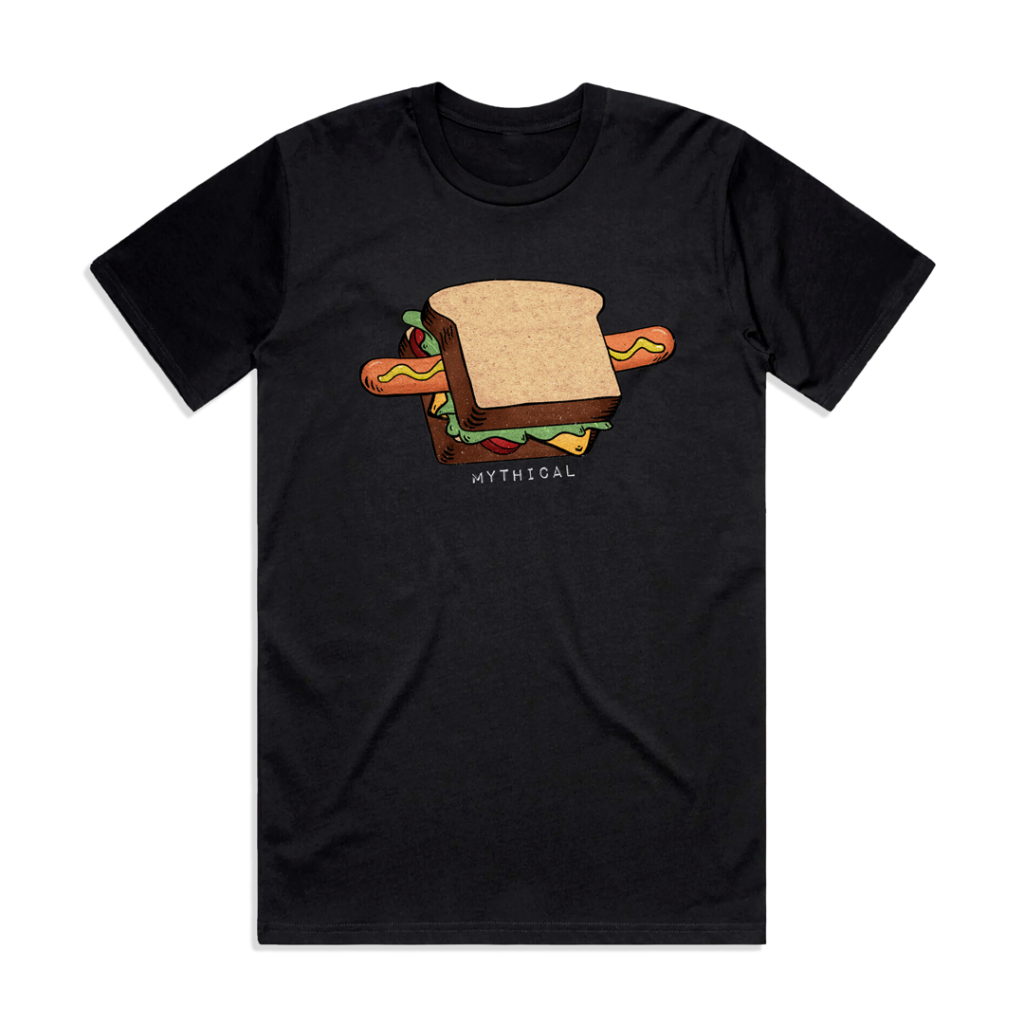 hotdog is a sandwich tee flat - Good Mythical Morning Store