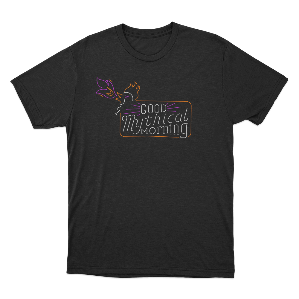 GMM Cockatrice Neon Sign Unisex T Shirt Black GMM Cockatrice Neon Sign Unisex T Shirt Black