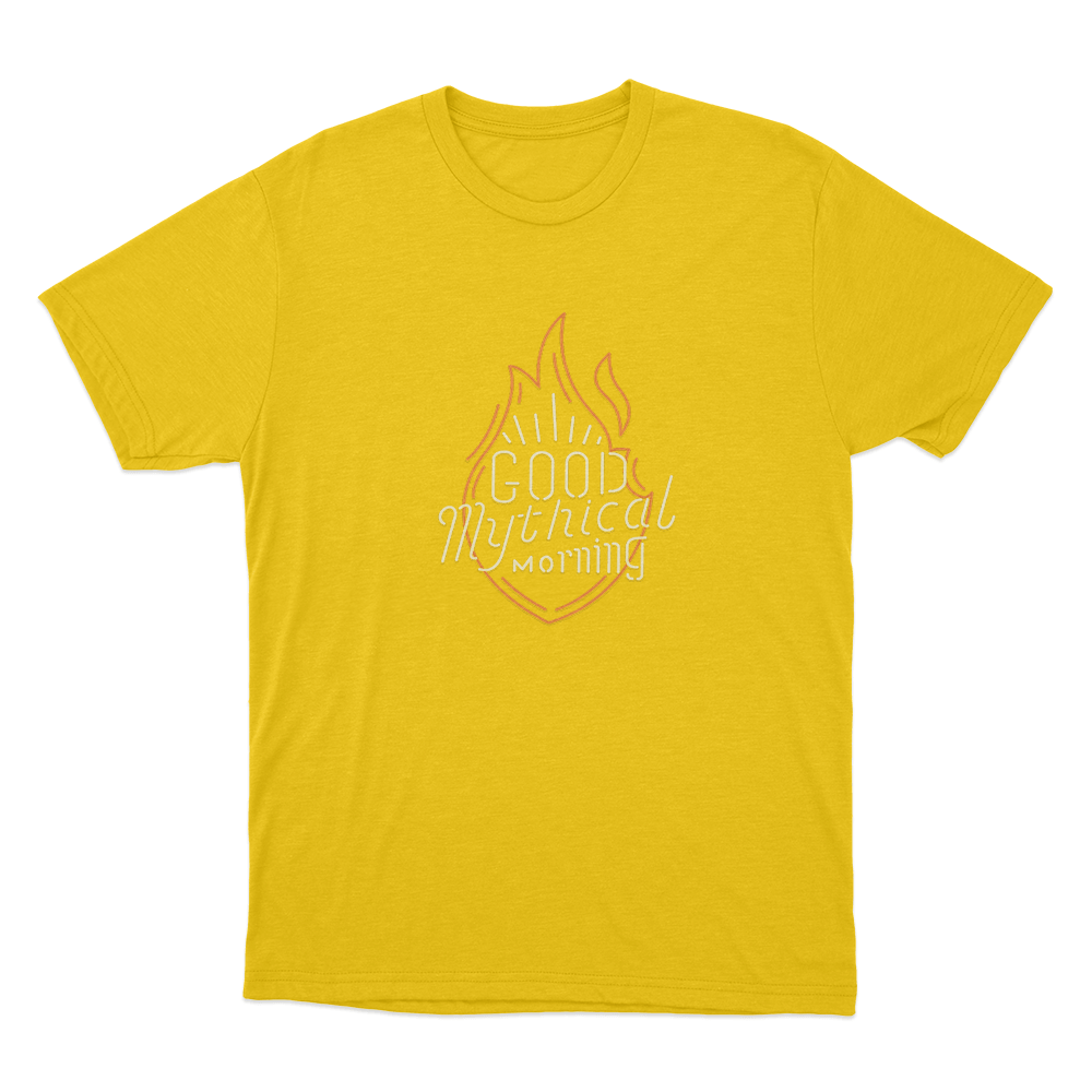 GMM Neon Sign Unisex T Shirt Yellow GMM Neon Sign Unisex T Shirt Yellow