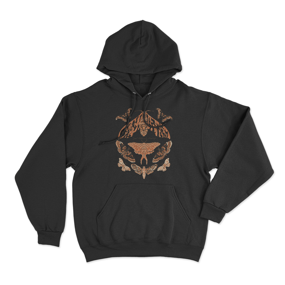 Good Moth-ical Morning Unisex Hoodie Black Good Moth ical Morning Unisex Hoodie Black