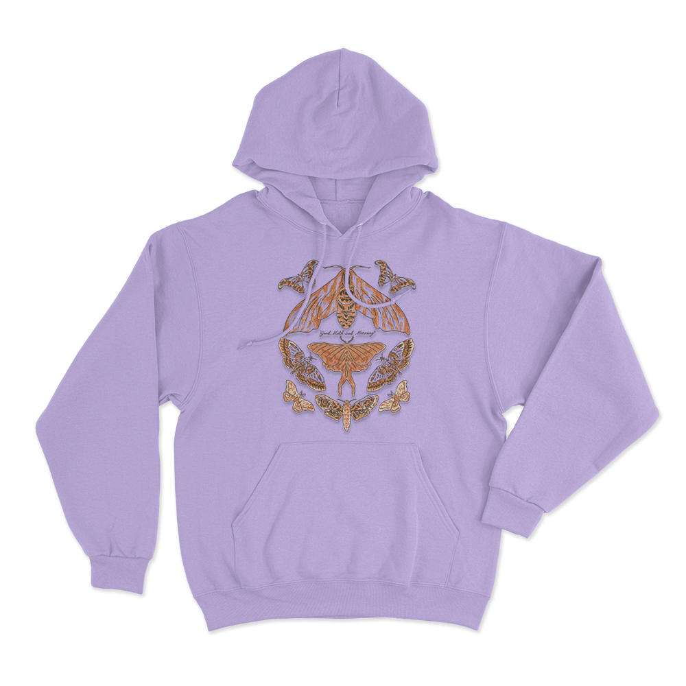 Good Moth-ical Morning Unisex Hoodie Purple Good Moth ical Morning Unisex Hoodie Purple
