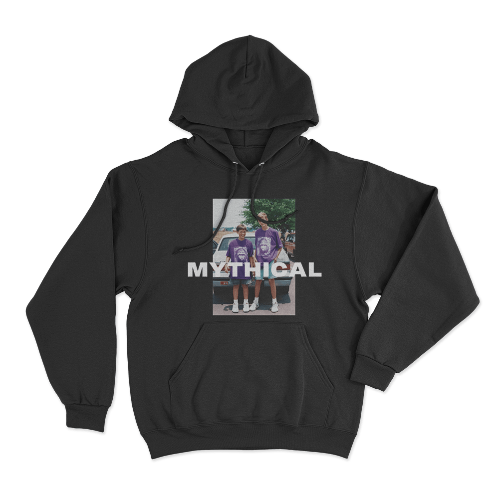 Mythical Childhood Photo Unisex Hoodie Black Mythical Childhood Photo Unisex Hoodie Black