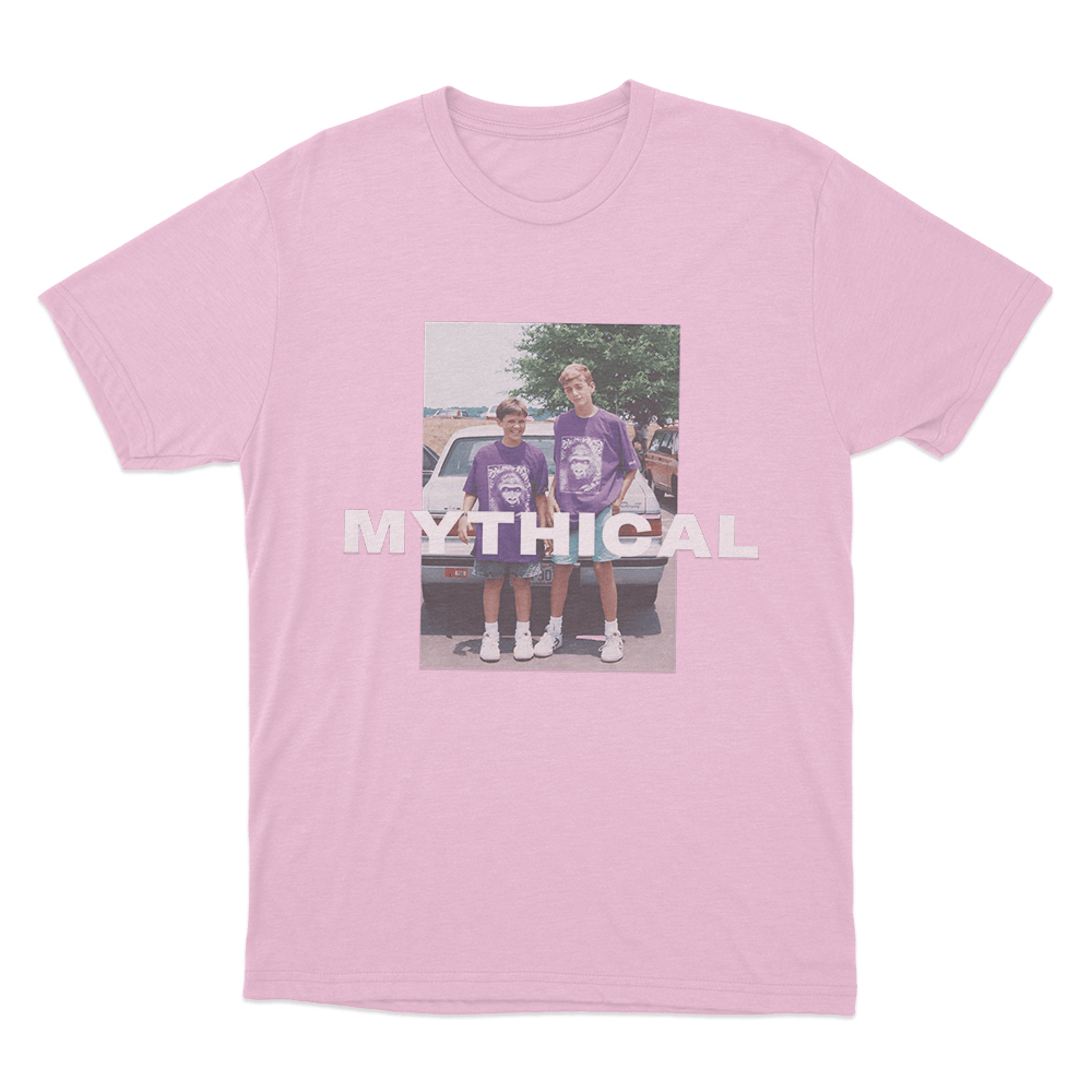 Mythical Childhood Photo Unisex T Shirt Pink Mythical Childhood Photo Unisex T Shirt Pink