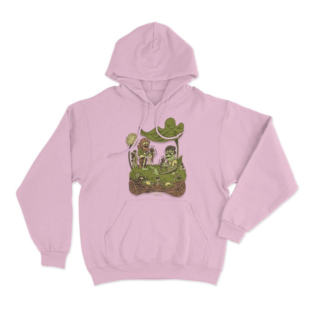 Ribb It Unisex Hoodie Pink Ribb It Unisex Hoodie Pink
