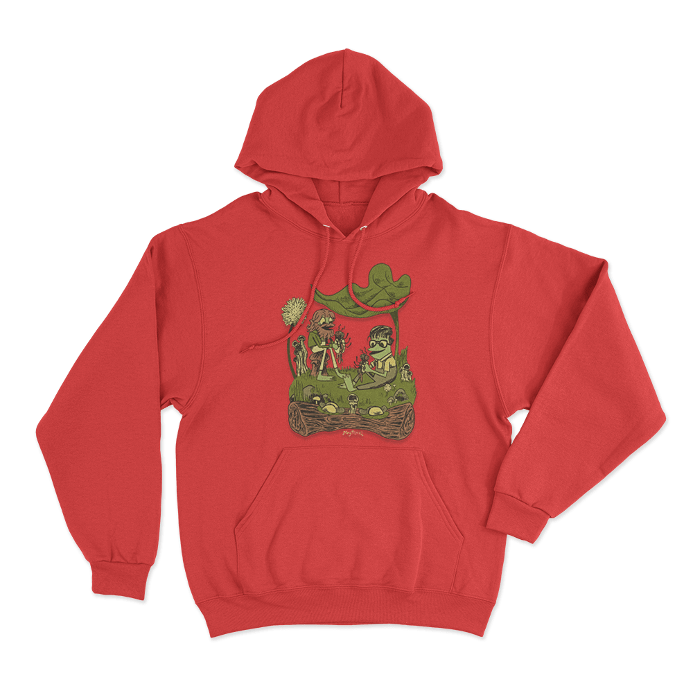Ribb It Unisex Hoodie Red Ribb It Unisex Hoodie Red