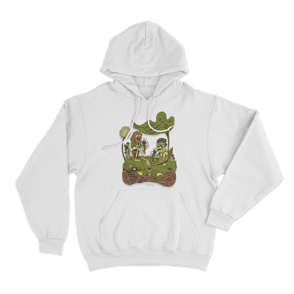 Ribb It Unisex Hoodie White Ribb It Unisex Hoodie White